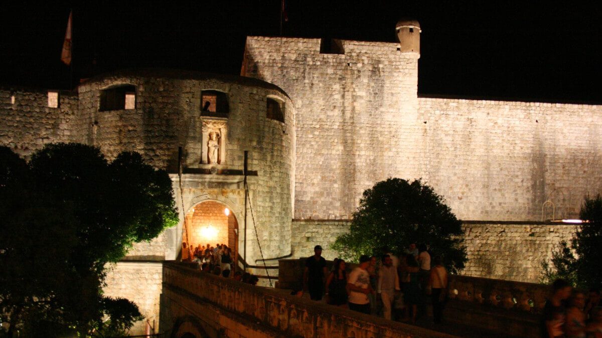 City gate Pile Dubrovnik